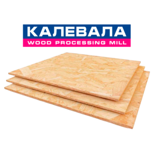 Плита OSB-3 Калевала-ЭКОДОМ 12*2500*1250 мм